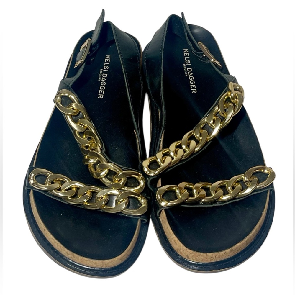 Kelsi Dagger Script Slingback Sandal in Buffalo 7.5 - Picture 3 of 7